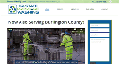 Desktop Screenshot of powerwashnj.com